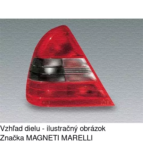 Zadné svetlo POLCAR 5002871E