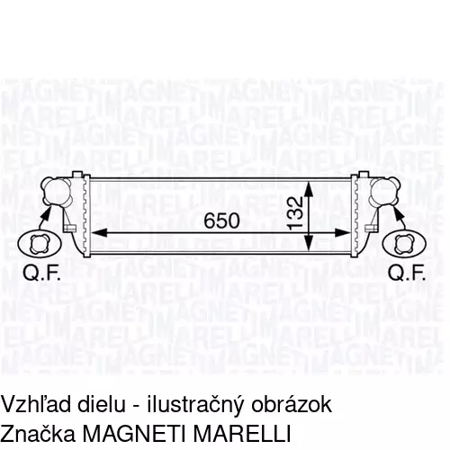 Chladiče vzduchu (Intercoolery) POLCAR 5003J82X