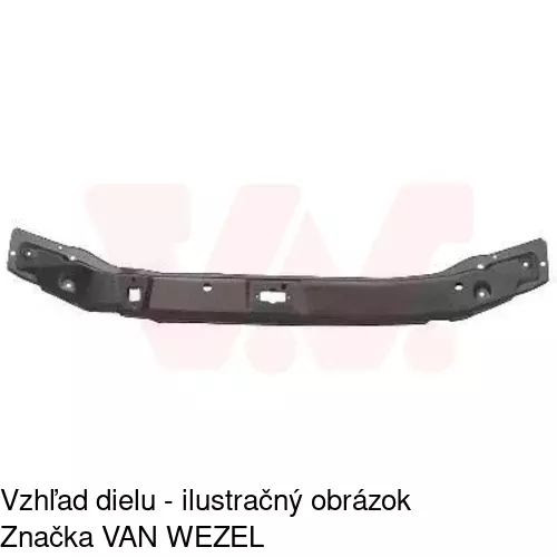 Horný nosník predného čela 501204 /POLCAR/ - obr. 1