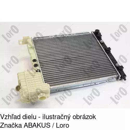 Chladiče vody 5012087X /POLCAR/ - obr. 1