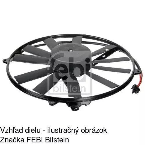 Ventilátory chladičov 501423W4-Q /POLCAR/