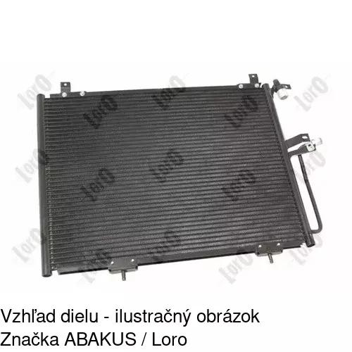 Chladiče klimatizácie 5014K8A4 /POLCAR/ - obr. 1