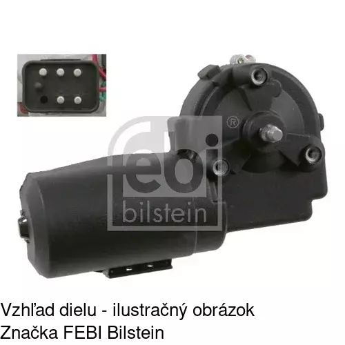 Motorček stieračov 5014SWP1 /POLCAR/ - obr. 1