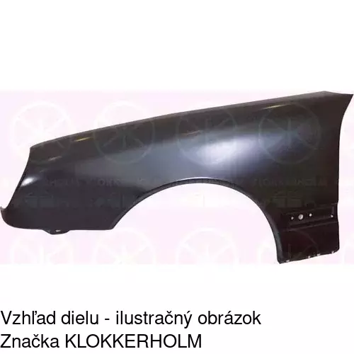 Predný blatník 501501-J /POLCAR/