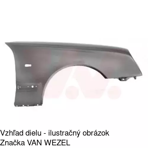 Predný blatník 501502-J /POLCAR/ - obr. 2