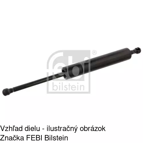 Plynová pružina 5015AB /POLCAR/ - obr. 1