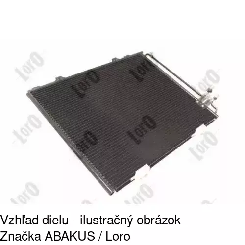 Chladiče klimatizácie 5015K81X /POLCAR/ - obr. 2