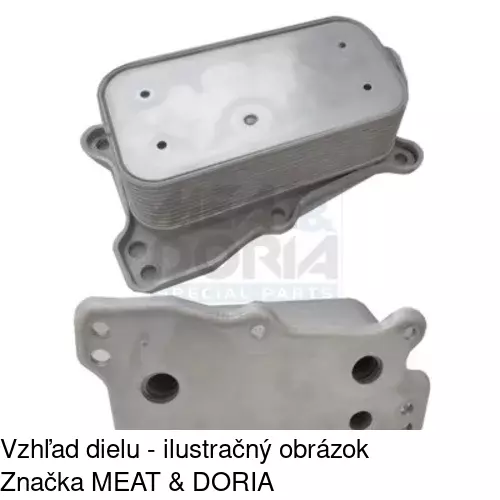 Chladiče oleja 5017L8-2 /POLCAR/ - obr. 5