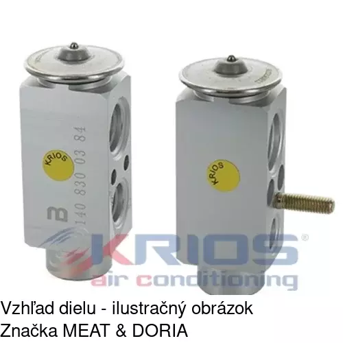 Výparník klimatizácie 5024P8-1 /POLCAR/ - obr. 3