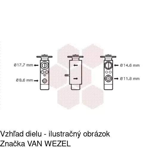 Výparník klimatizácie 5024P8-1 /POLCAR/ - obr. 5