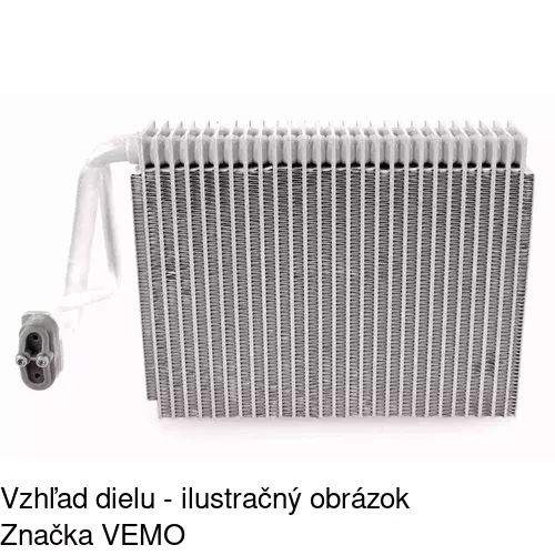 Výparník klimatizácie 5025P8-1 /POLCAR/