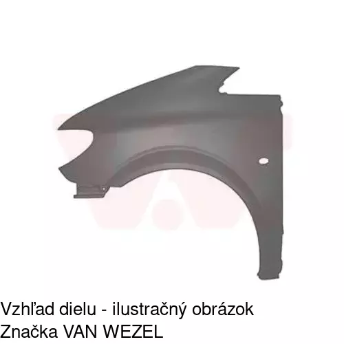 Predný blatník 5040011J /POLCAR/ - obr. 1