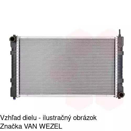 Chladiče vody 505308-1 /POLCAR/ - obr. 1