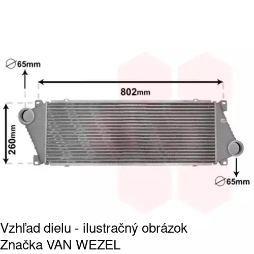 Chladiče vzduchu (Intercoolery) 5062J81X /POLCAR/ - obr. 4