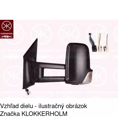 Rám vonkajšieho zrkadla 506554TM /POLCAR/ - obr. 3