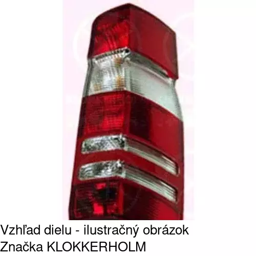 Zadné svetlo 5065881E /POLCAR/ - obr. 1