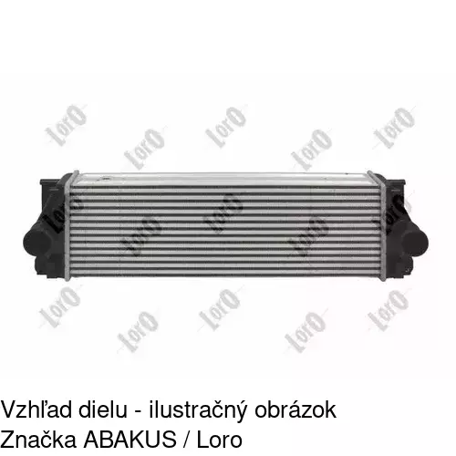 Chladiče vzduchu (Intercoolery) 5065J8-1 /POLCAR/ - obr. 2