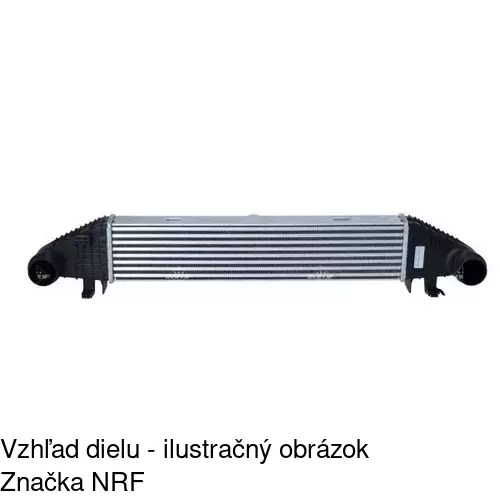 Chladiče vzduchu (Intercoolery) 5070J8-3 /POLCAR/ - obr. 1