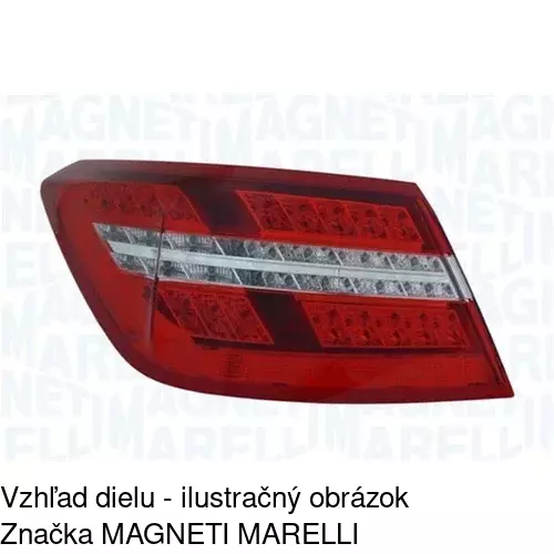Zadné svetlo POLCAR 507788-X