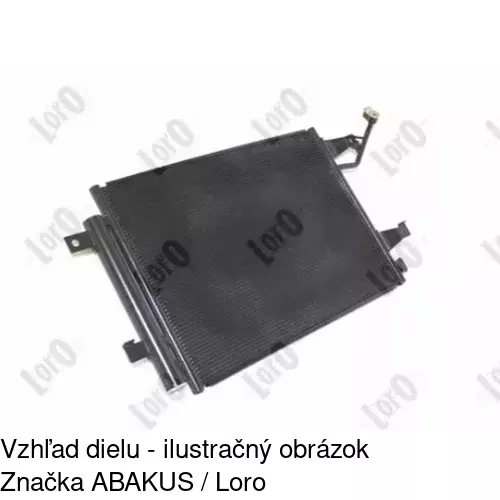 Chladiče klimatizácie 5095K8C2 /POLCAR/ - obr. 1