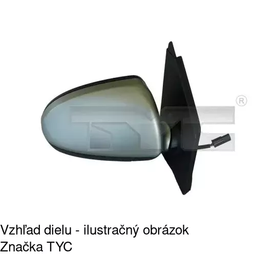 Vonkajšie zrkadlo 5098524E /POLCAR/ - obr. 1