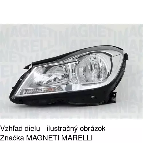Hlavný reflektor 50D109-E /POLCAR/ - obr. 3