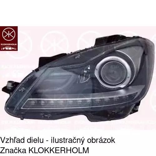 Hlavný reflektor POLCAR 50D1102U