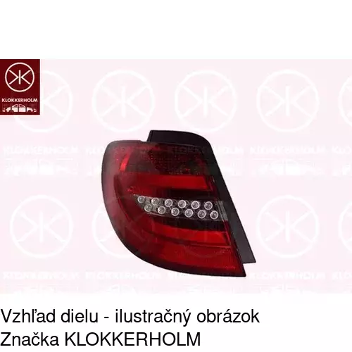 Zadné svetlo POLCAR 50L1882X