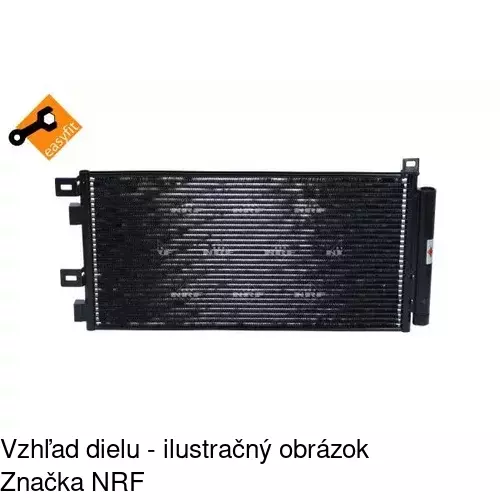 Chladiče klimatizácie 5101K8C1 /POLCAR/ - obr. 1