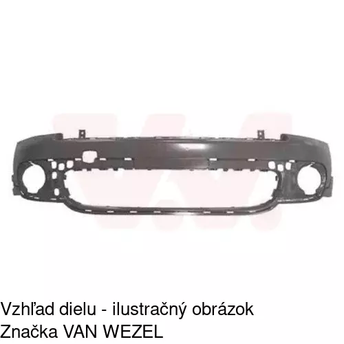 Predný nárazník POLCAR 510207-1