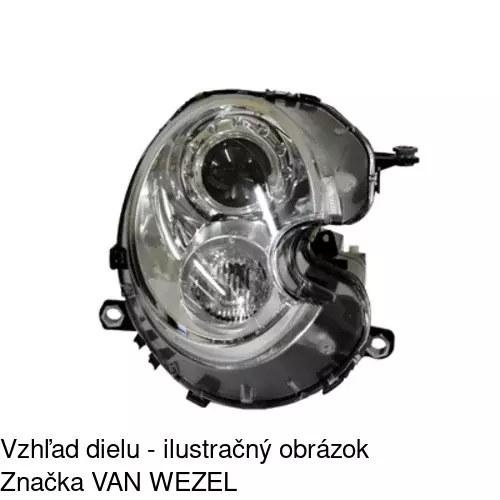 Hlavný reflektor 5102103E /POLCAR/ - obr. 4