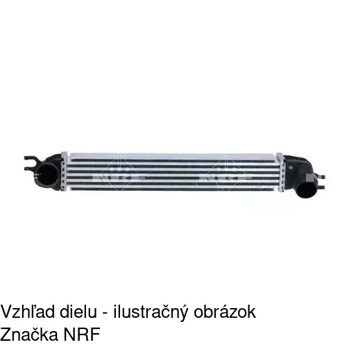 Chladiče vzduchu (Intercoolery) POLCAR 5103J81X