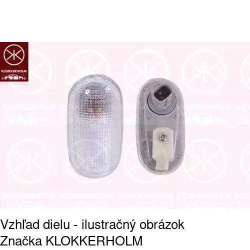 Bočná smerovka 5217195E /POLCAR/ - obr. 2