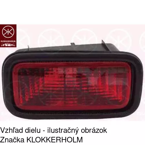 Hmlové svetlo - zadné 5233970E /POLCAR/ - obr. 1