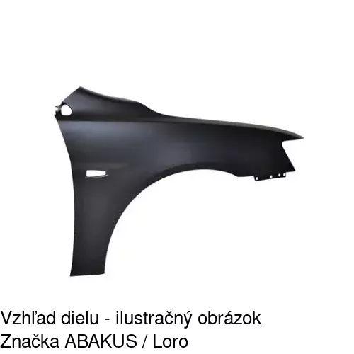 Predný blatník 523402 /POLCAR/ - obr. 1