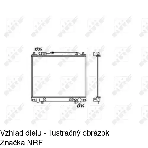 Chladiče vody 525008-3 /POLCAR/ - obr. 1