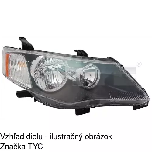 Hlavný reflektor POLCAR 526610-E