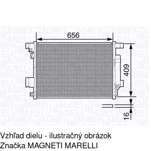 Chladiče klimatizácie POLCAR 5266K8C1