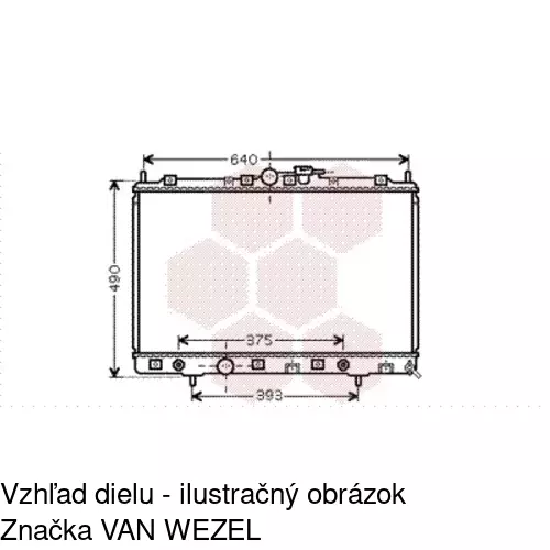 Chladiče vody 5269082K /POLCAR/ - obr. 1
