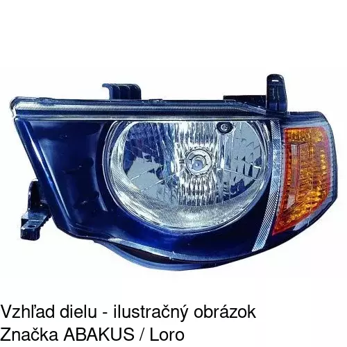 Hlavný reflektor POLCAR 5279092E
