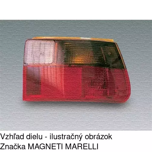 Zadné svetlo POLCAR 5507888E