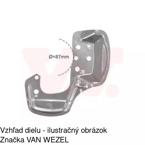 Brzdovy štít 5507OT-1 /POLCAR/ - obr. 4