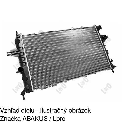 Chladiče vody 550808B4 /POLCAR/ - obr. 4