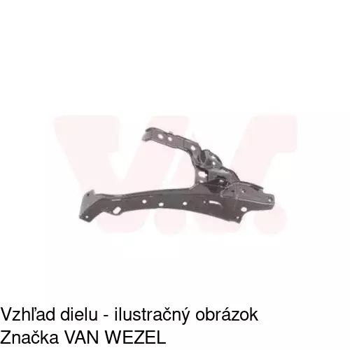 Držiak predného pásu 550904-6 /POLCAR/ - obr. 1