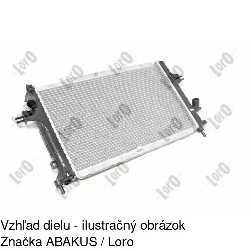 Chladiče vody 550908-6 /POLCAR/ - obr. 3