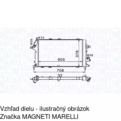 Chladiče vody 550908A3 /POLCAR/ - obr. 1
