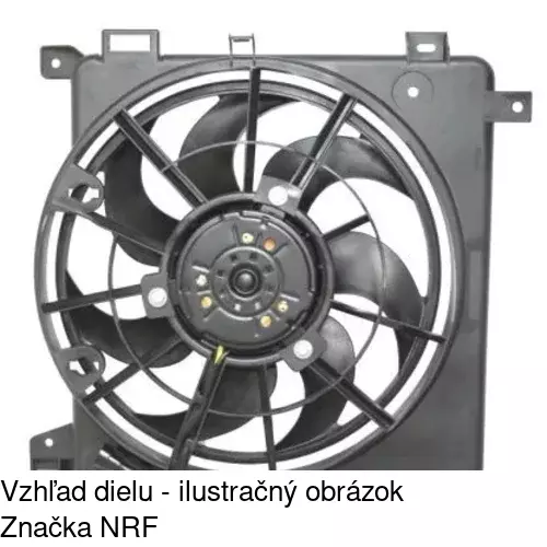 Ventilátory chladičov 550923W13 /POLCAR/ - obr. 1