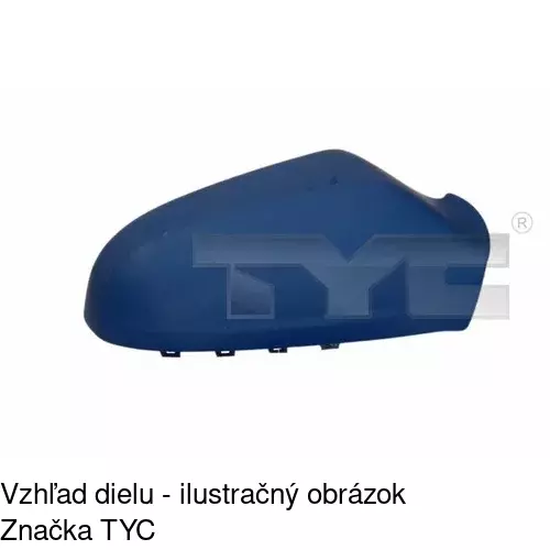 Vonkajšie zrkadlo 5509522M /POLCAR/ - obr. 3