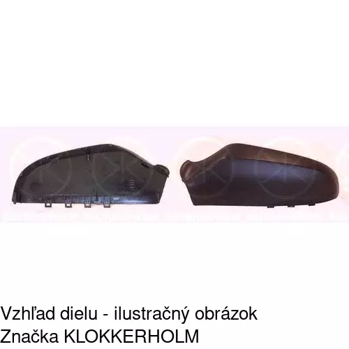 Rám vonkajšieho zrkadla 550954TE /POLCAR/ - obr. 5
