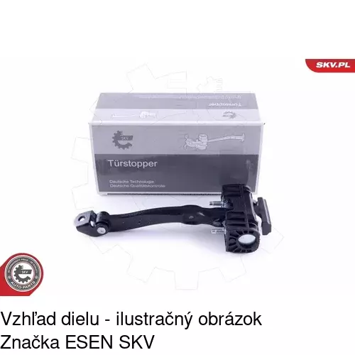 Doraz dverí POLCAR 5509Z-31